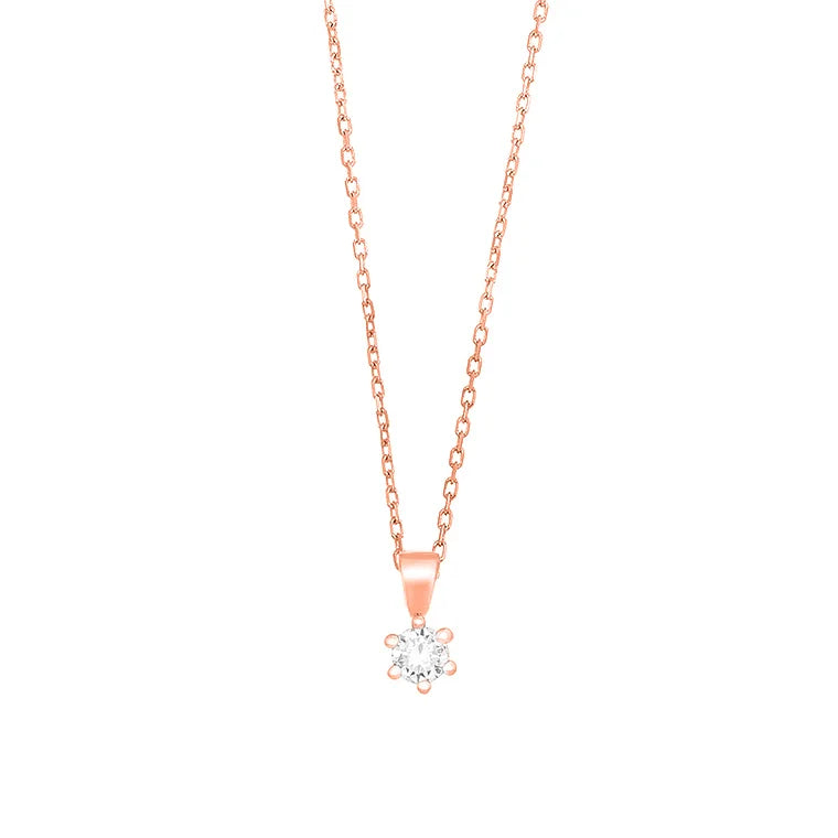 Facet Classic Express Eye Clean Halskette