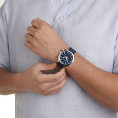 Mondaine Cushion Chrono Herrenuhr - MSL.41440.LD.SET