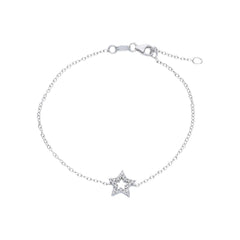 Bracelet étoile en or 18 carats - 750