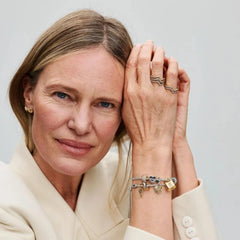 Pandora Ohrstecker für Damen: Funkelnde Unendlichkeits-Herz