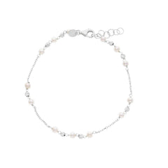 18 Karat Gold Süsswasserperlen Armband -267292