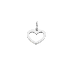 Pendentif coeur en or 18 carats - 750