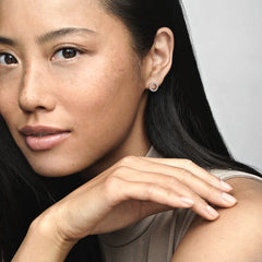 Pandora Funkelnder Kreis Ohrstecker: Zeitlose Eleganz in Sterling-Silber