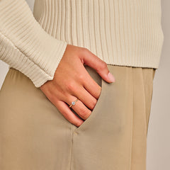 Blush Verlobungsringe in 585/14 Karat Gelbgold mit Labordiamant - LG1003Y