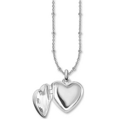 Collier en argent sterling Glam & Soul avec médaillon en forme de cœur Thomas Sabo - KE0035-356-14-L45v