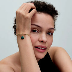 Pendentif Charm Coeur Pandora : Vert Irisé - 763348C01