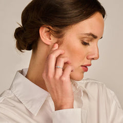 Blush Verlobungsringe in 585/14 Karat Weissgold mit Labordiamanten - LG1007W