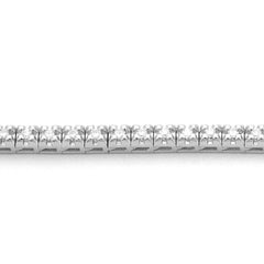 Facet Tennis-Collier in 18 Karat - 750 Weissgold mit gefassten Diamanten- N71F2300PWA42 3