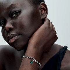 Pendentif Charm Mini Coeur Pandora ME : Chakra Vert - 793042C03