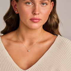 Blush Lab Diamonds Halskette in 14K Weissgold mit laborgegezüchtetem Diamanten - LG3003W