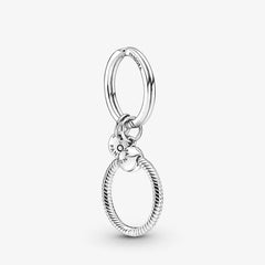 Pandora Moments Charm Schlüsselanhänger - Sterling-Silber