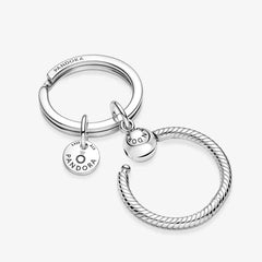 Pandora Moments Charm Schlüsselanhänger - Sterling-Silber