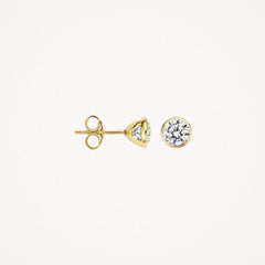 Boucles d'oreilles à tige Blush 7258YZI - or jaune avec zircone (585)
