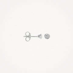 Boucles d'oreilles à tige Blush 7255WZI - or blanc avec zircone (585)