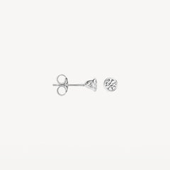 Boucles d'oreilles à tige Blush 7256WZI - or blanc avec zircone (585)