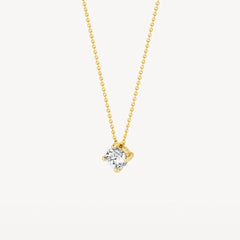 Collier Blush 3057YZI - Or jaune (585) avec zircone