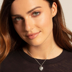 Thomas Sabo Sterling Silver Glam & Soul Kette Herzmedaillon Anker - KE0039-356-14-L45v