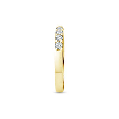 18 Karat Gelbgold Diamant-Pavé Ring - YZ00404