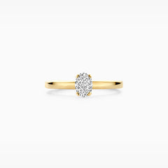 Blush Lab Diamonds Ring in 14K Gelbgold mit laborgegezüchtetem Diamant - LG1019Y