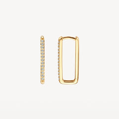 Boucles d'oreilles Blush 7343YZI – or jaune (585) avec zircone