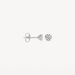 Boucles d'oreilles à tige Blush 7257WZI - or blanc avec zircone (585)