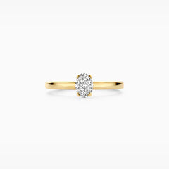 Blush Verlobungsringe in 585/14 Karat Gelbgold mit Labordiamant Diamant - LG1019Y
