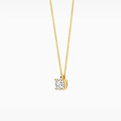 Blush Lab Diamonds Halskette (585er) Gelbgold mit laborgegezüchtetem Diamanten - LG3002Y