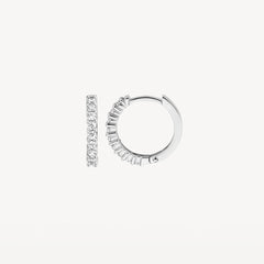 Boucles d'oreilles Blush 7166WZI - or blanc (585) avec zircone