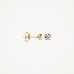 Boucles d'oreilles à tige Blush 7257YZI - or jaune avec zircone (585)