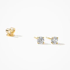 Blush Lab Diamonds Ohrstecker Gelbgold mit laborgegezüchtetem Diamanten - LG7003Y