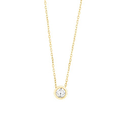 Facet Classic Express Eye Clean Gold Halskette