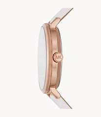 Montre blanche Michael Kors pour femme - MK2958