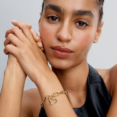 Charm Pandora en fil métallique avec pendentif en forme de cœur - 762526C00