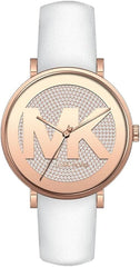 Montre blanche Michael Kors pour femme - MK2958