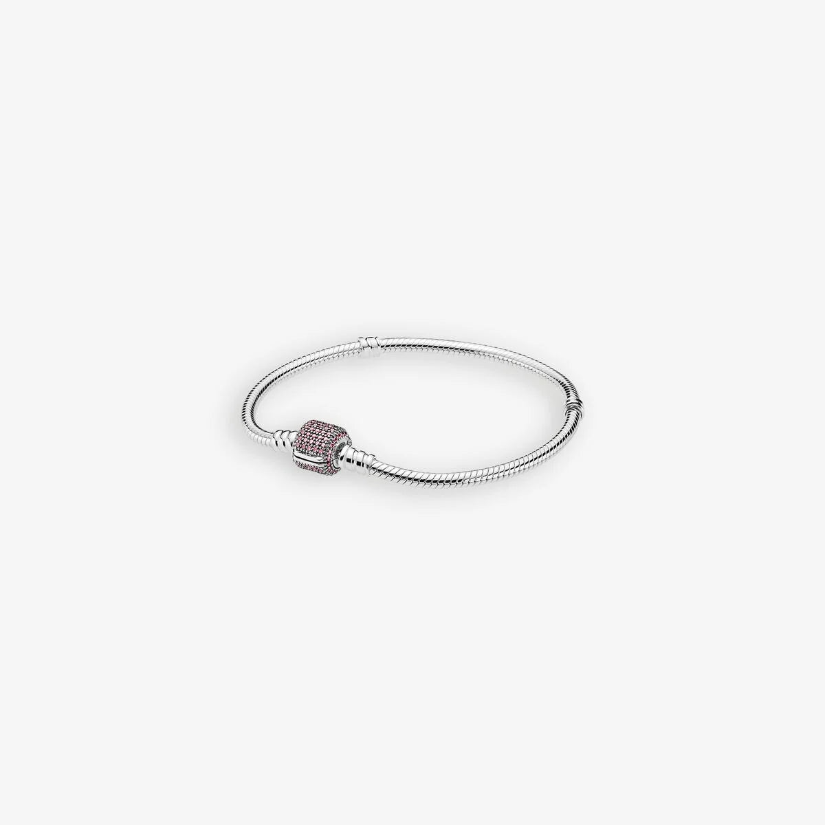 Pandora Armband mit strahlendem Pavé-Kugelverschluss: Glanz und Glamour - 590723CZ