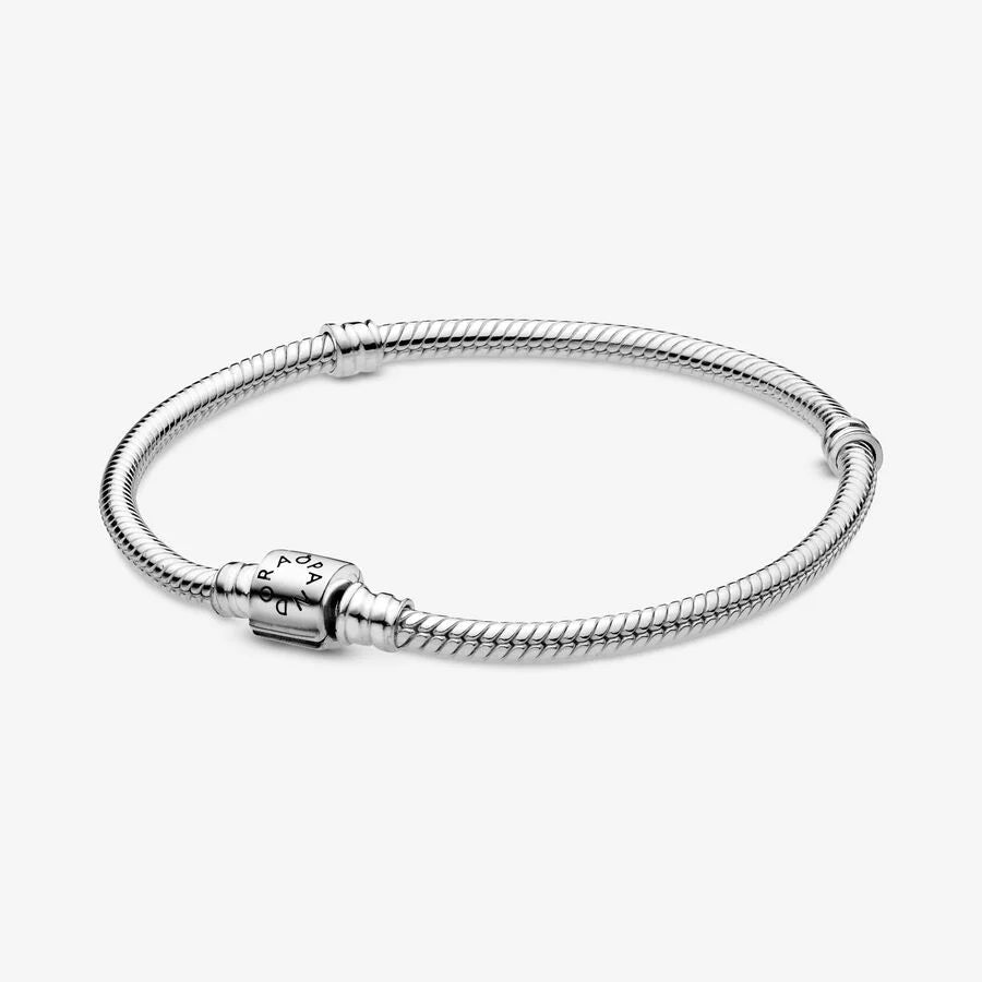 Pandora Schlangen-Gliederarmband: Eleganz und Raffinesse mit Zylinder-Verschluss - 598816C00