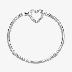 Pandora Herzverschluss Schlangen-Gliederarmband: Das Amulett der Liebe - 599539C00