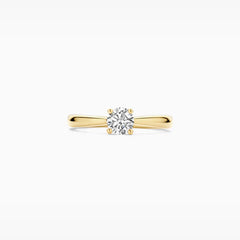 Blush Verlobungsringe in 585/14 Karat Gelbgold mit Labordiamant - LG1003Y