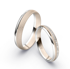 Rauschmayer Trauringe mit 26 Brillanten 0.13 ct. - 72-50035