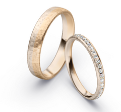 Rauschmayer Trauringe mit 22 Brillanten 0.22 ct. - 72-50037