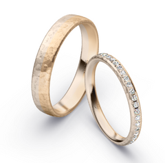 Rauschmayer Trauringe mit 22 Brillanten 0.22 ct. - 72-50037