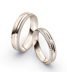 Rauschmayer Trauringe mit 29 Brillanten 0.145 ct. - 72-50038