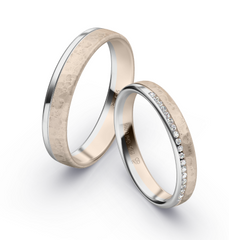 Rauschmayer Trauringe mit 19 Brillanten 0.095 ct. - 73-50033