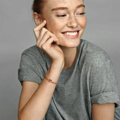 Pandora Herz Charm: Metallperlen - Offenes, Rosévergoldet