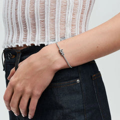 Pandora Charm: Handgeschriebenes Liebe „love“ - Sterling-Silber