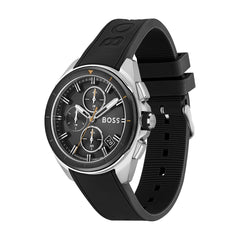 Hugo Boss Volane Chronograph 44mm Uhr Schwarz Edelstahl