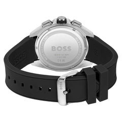 Hugo Boss Volane Chronograph 44mm Uhr Schwarz Edelstahl