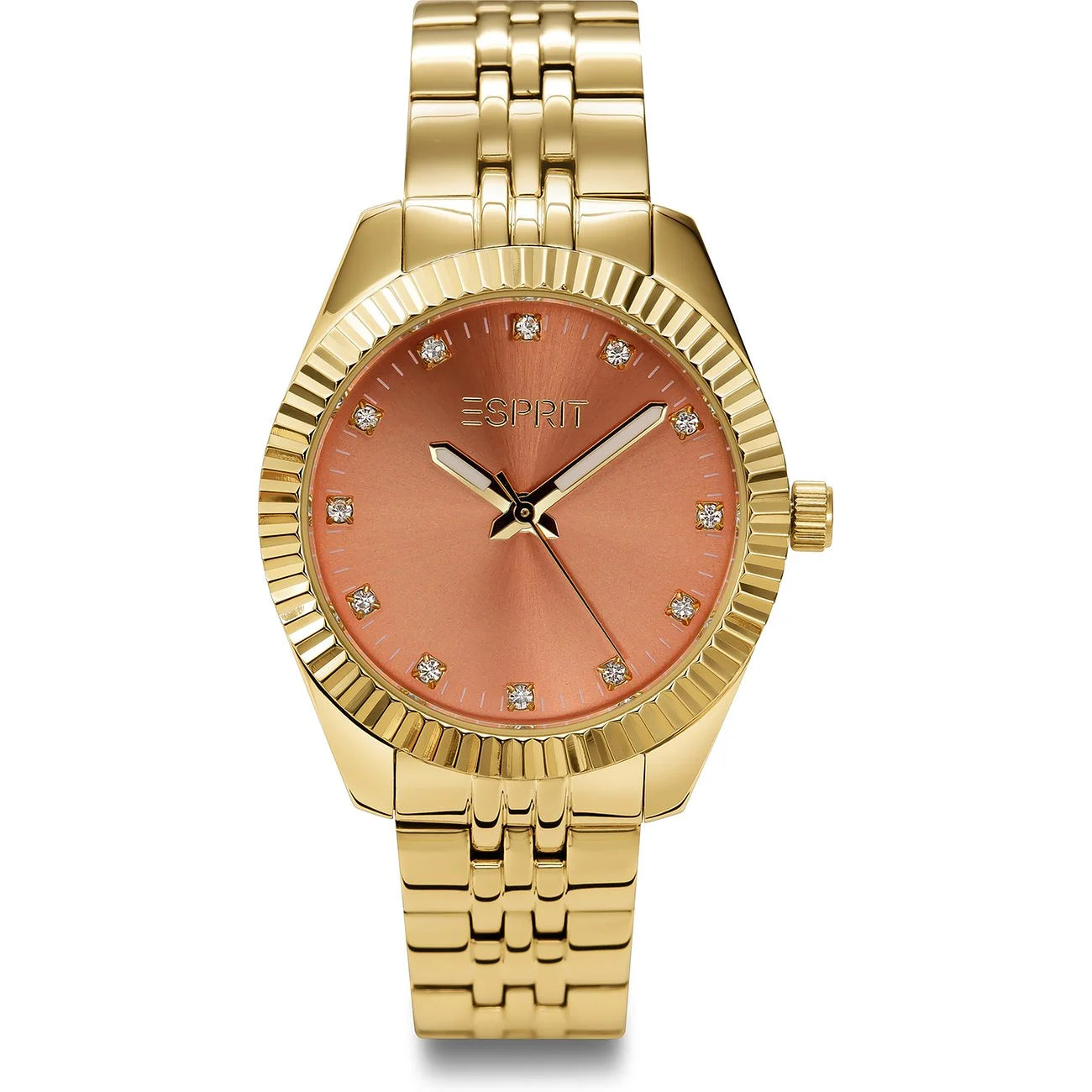 Esprit Quarz Damenuhr mit Zirkonia-Steine - ESLW23754YG