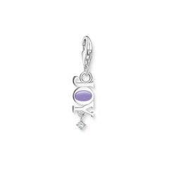Thomas Sabo Charm-Anhänger Lila Emaille "Joy" - 2008-041-13
