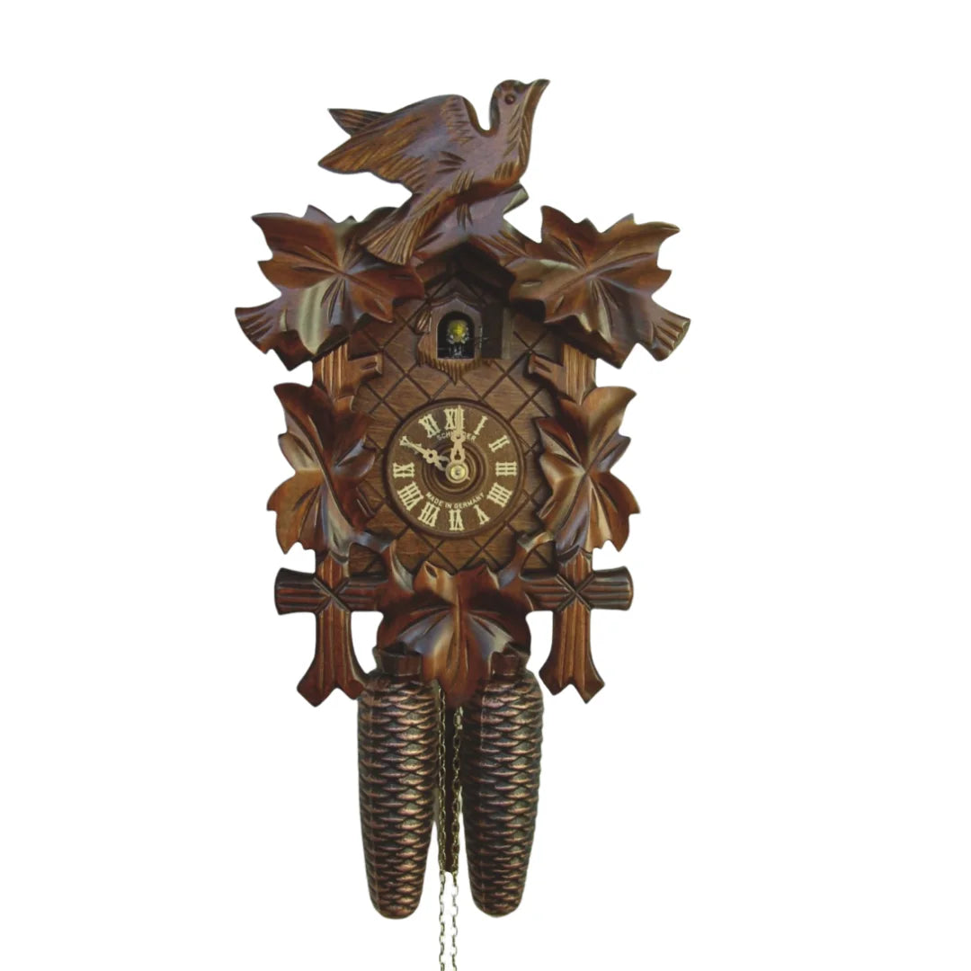 Mechanische Kuckucksuhr mit 8-Tage Vogel
